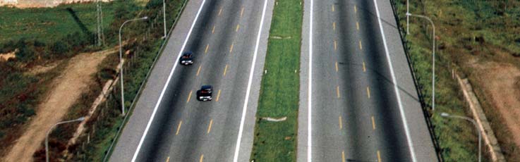 Barcelona-La Junquera motorway. Mollet-Barcelona section