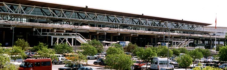 Aeropuerto en Santiago de Chile