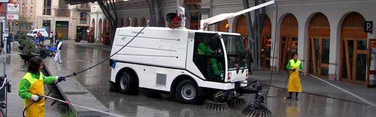 Road cleaning services (Barcelona)